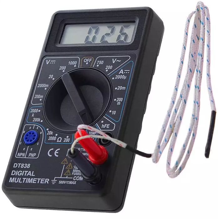 Мультиметр МЕГЕОН DT-838