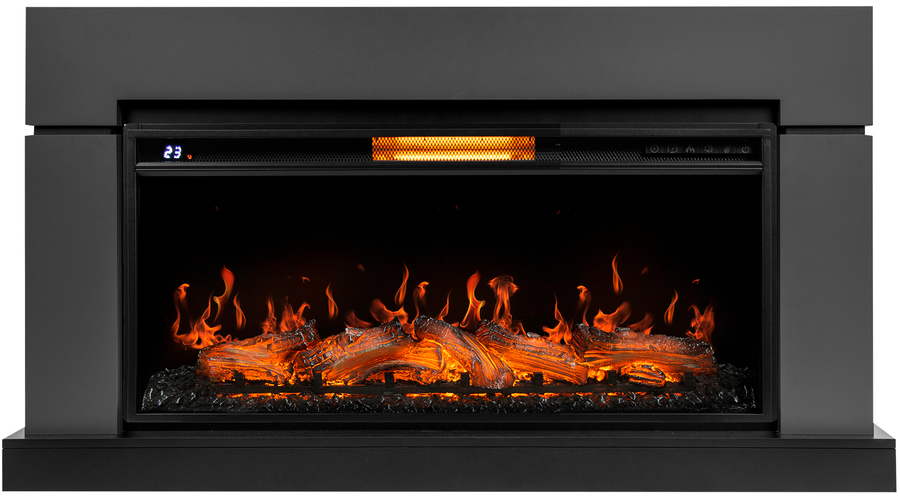 Электрокамин Royal Thermo Aurora RTFP/P-AR40LS с порталом Firelight Lindos 40, графит