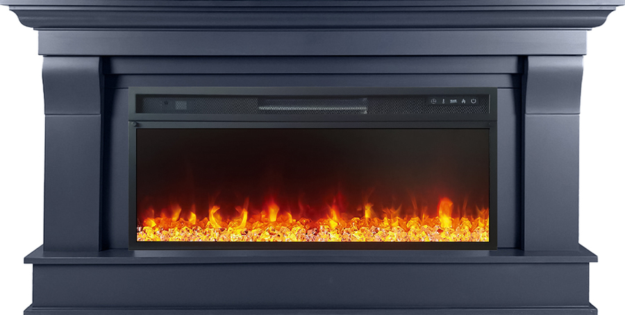 Электрокамин с широким очагом 2D Royal Flame Monaco 42 с очагом Vision 42 LED