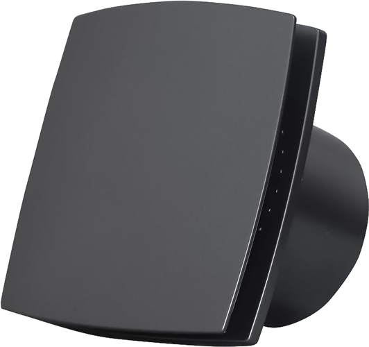 Вытяжка для ванной диаметр 150 мм Metronex Vesta-Electric Dark GREY EF-150 Plus