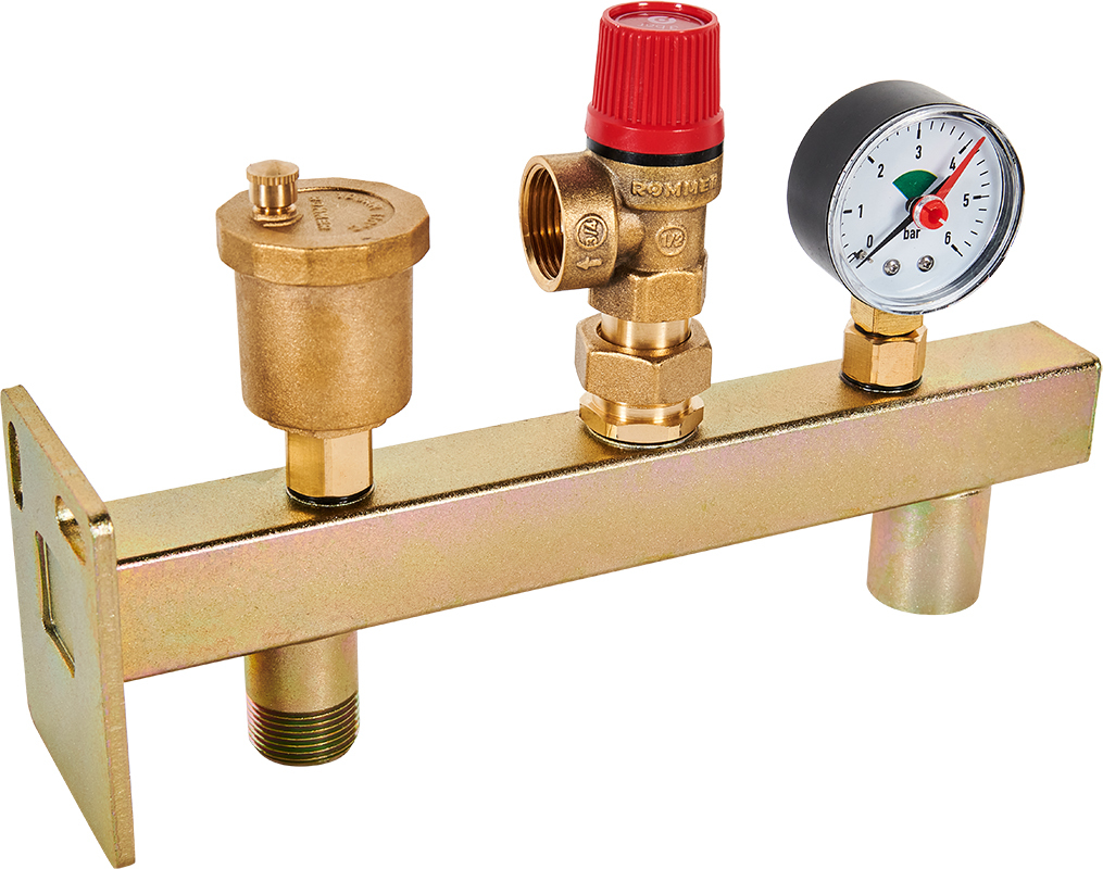 Группа безопасности Rommer 3 бар, 3/4 (RVS-0006-013020)
