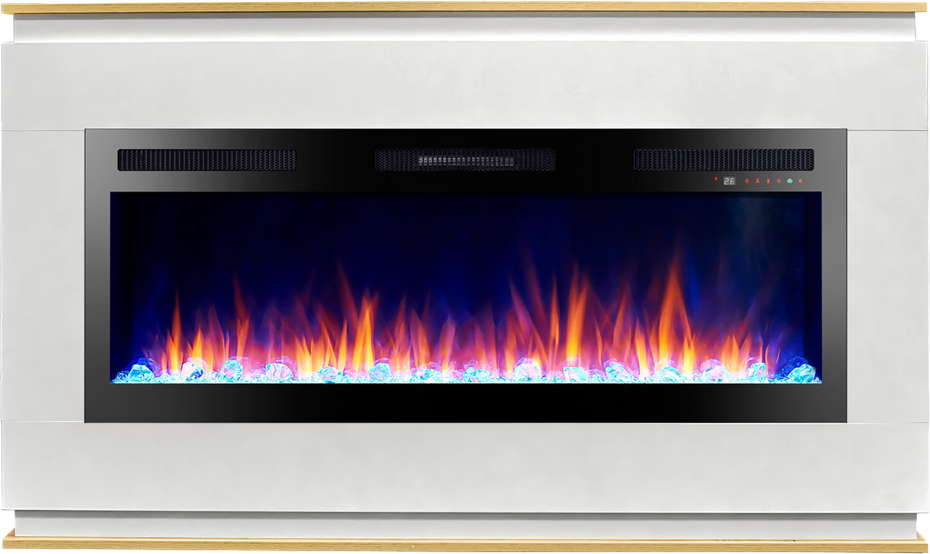 Линейный портал Real-Flame Martha 50 WT-LCB510 с очагом EMERALD 50