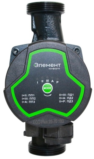 Циркуляционный насос Элемент Комфорта ECO Plus 25-70 180