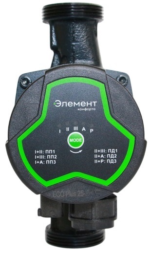 Циркуляционный насос Элемент Комфорта ECO Plus 25-75 180