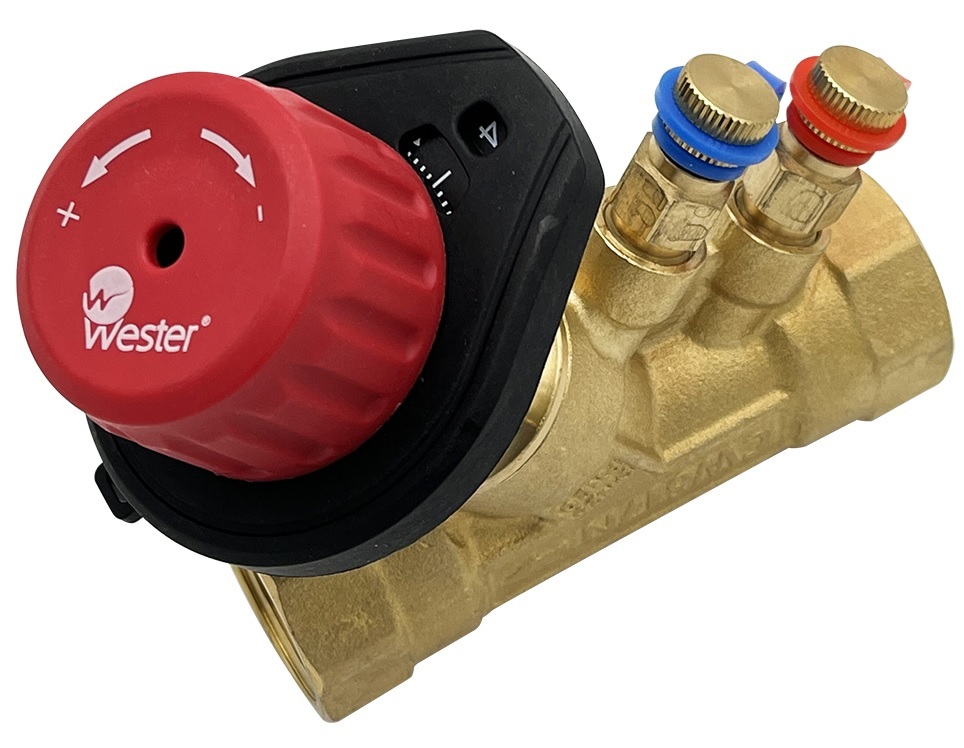 Балансировочный вентиль Wester ДN20 G3/4" ВР