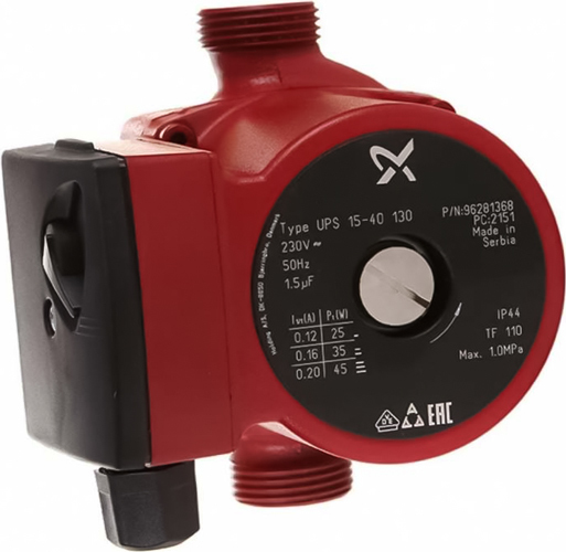 Циркуляционный насос Grundfos UPS 15-40 130