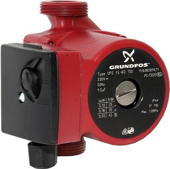 Циркуляционный насос Grundfos UPS 15-60 130