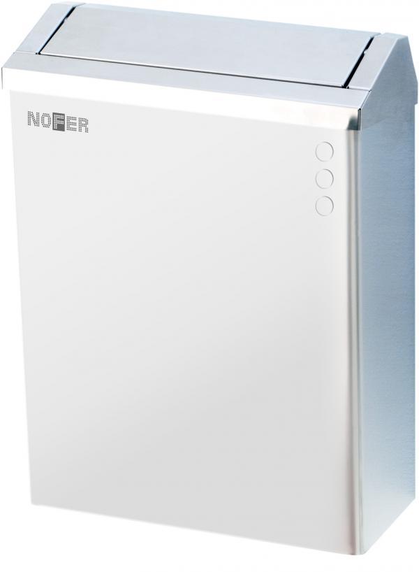 Урны для мусора Nofer 23 л белый с крышкой