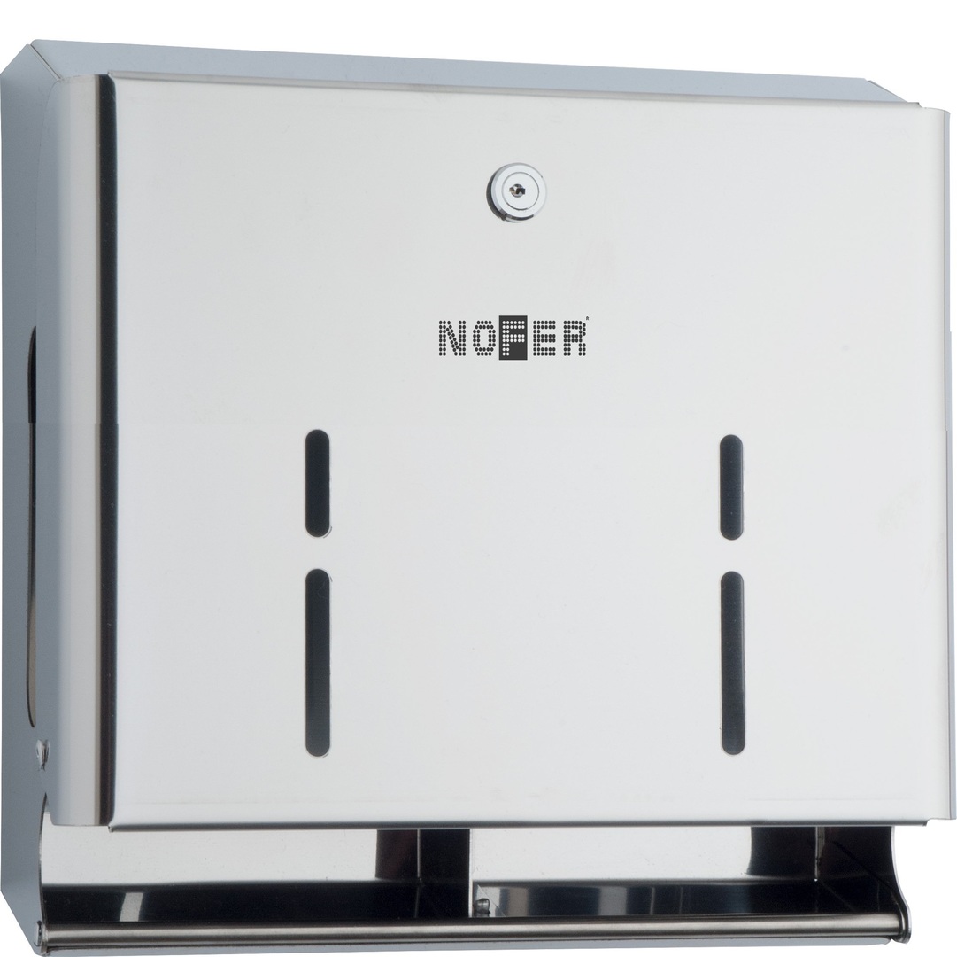 Диспенсер для туалетной бумаги Nofer 05105.B гляневый