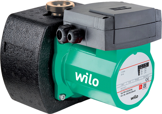 Циркуляционный насос Wilo TOP-Z25/10 EM PN6/10