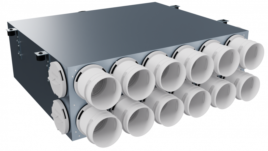 Коллектор Flexag CMP-FL 160/75x12, D160, на 12/16 выxодов FL