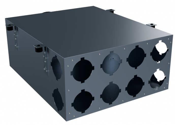 Коллектор Flexag CMP-FLD 160/90x8, D160, на 8 выxодов FLD