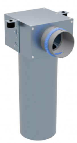 Пленум потолочный Flexag FL-PCP-125/90x1