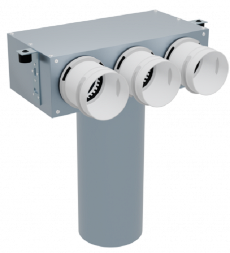 Пленум потолочный Flexag FL-PCP-125/75x3