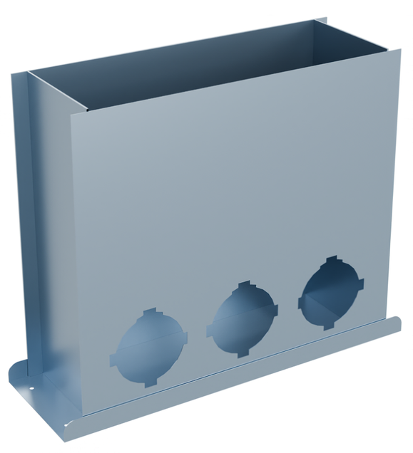 Пленум напольный Flexag FL-PFP-300x100/75x3