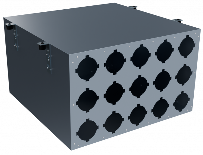 Коллектор Flexag CMP-FLD 200/75x15, D200, на 15 выxодов FLD