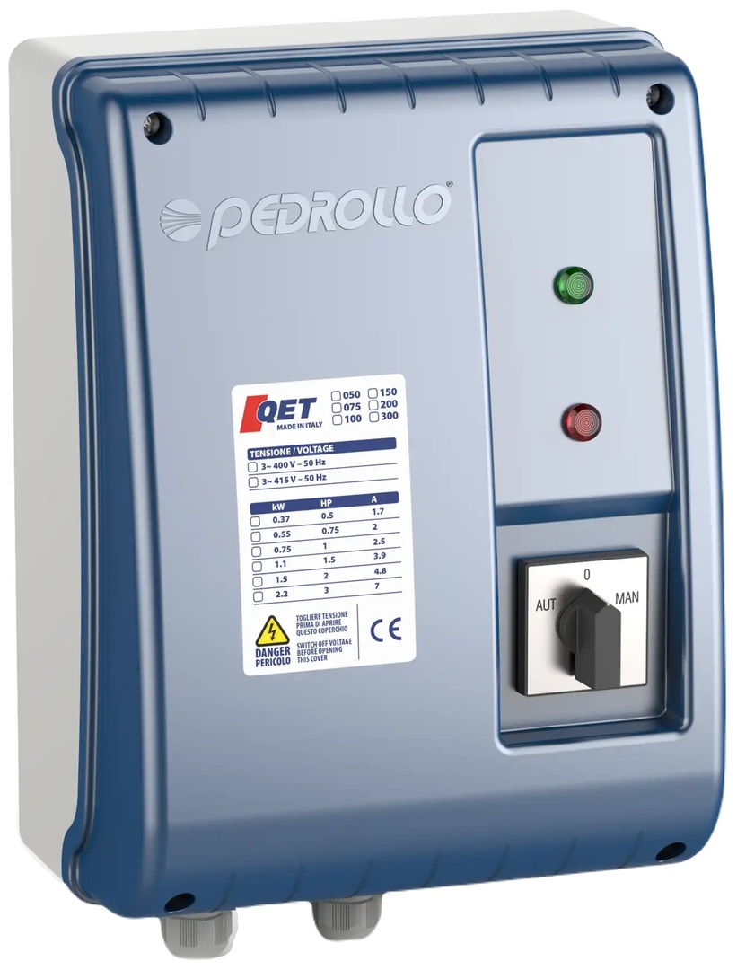 Пульт управления Pedrollo QET 100 0,75 кВт/3ф