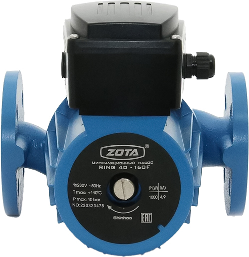 Циркуляционный насос Zota Ring 40-160F (1 скорость)