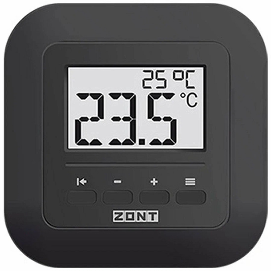 Термостат комнатный ZONT МЛ-332 868 МГц черный