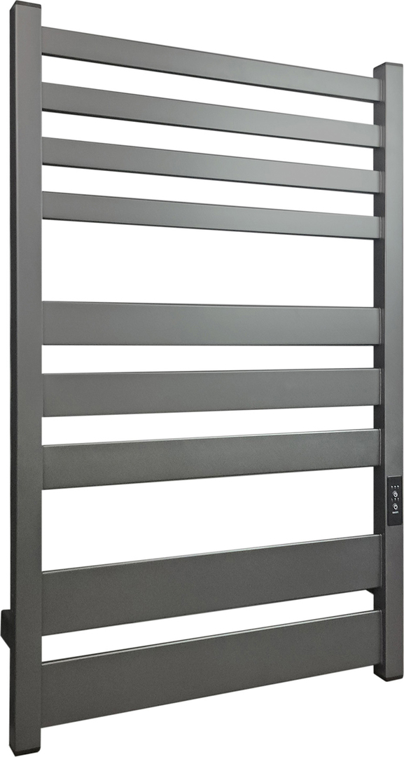 Электрический полотенцесушитель лесенка INDIGO Atlas (el) 80/50 Graphite Metallic