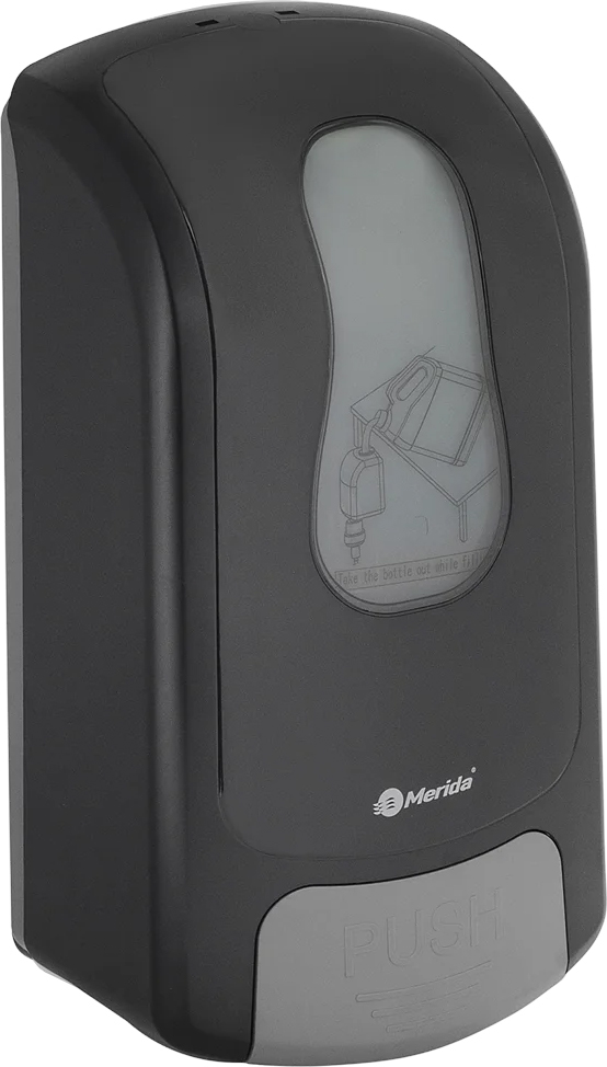 Для мыла Merida ONE механический, черный, 1 л