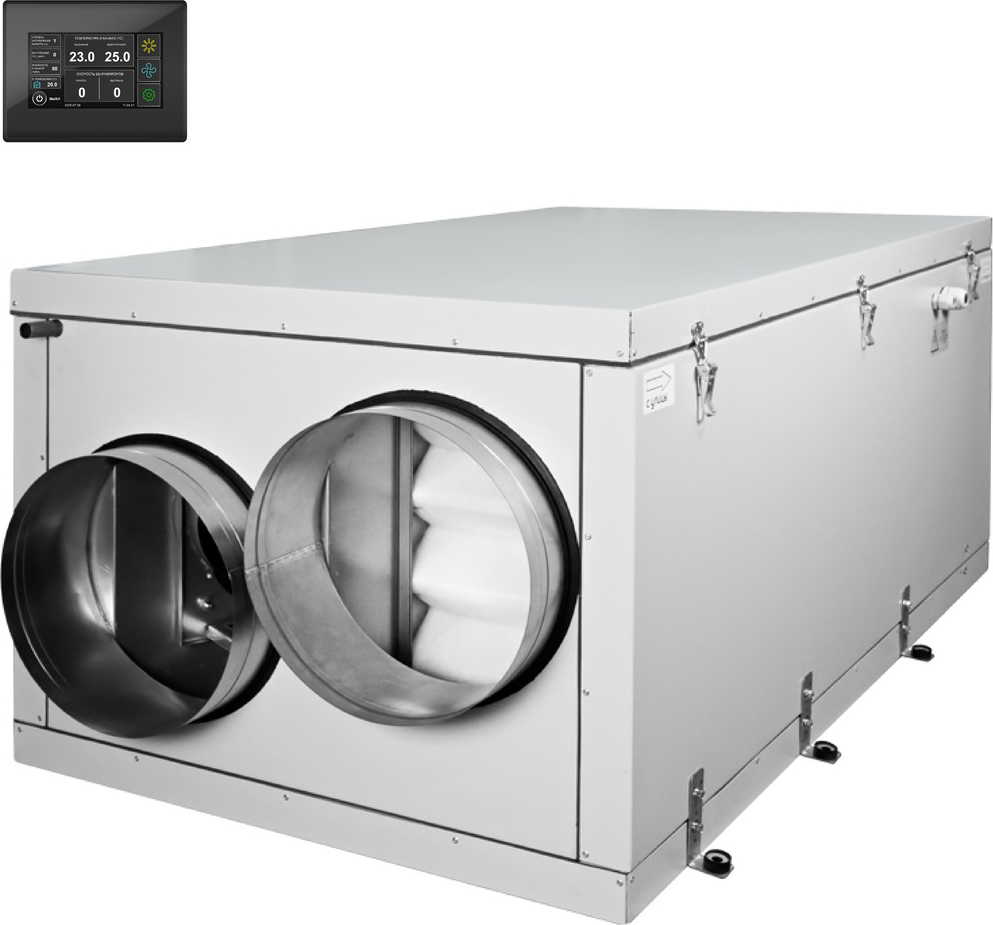 Приточно-вытяжная установка ФЬОРДИ ВПУ-CF-1200/9-380/3 EC-H-L-BLG-M