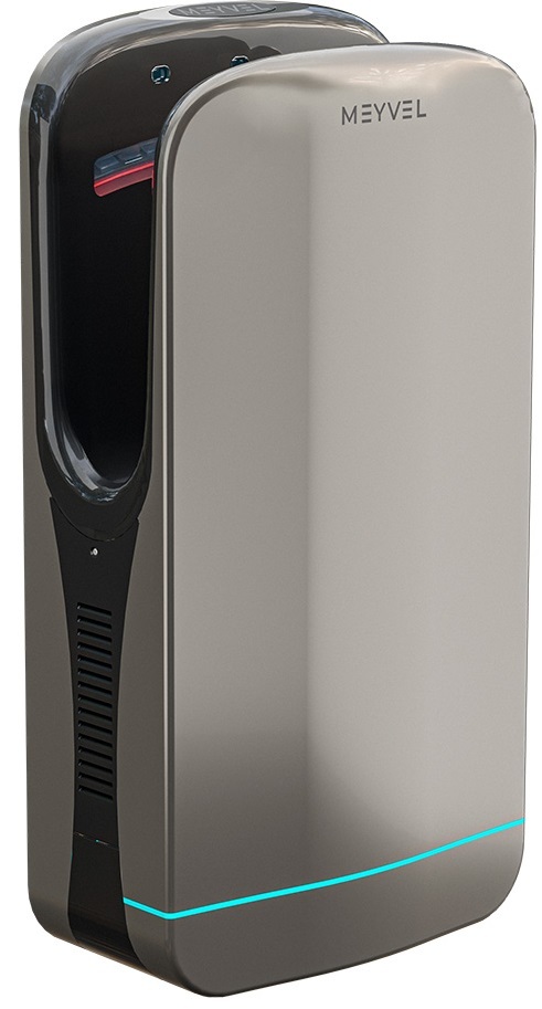 Пластиковая сушилка для рук MEYVEL MH10-1800P1 (Gray)