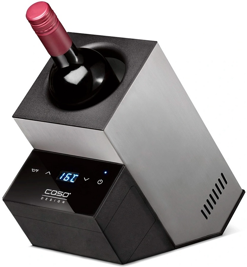 Охладитель для бутылок CASO WineCase Deluxe Inox