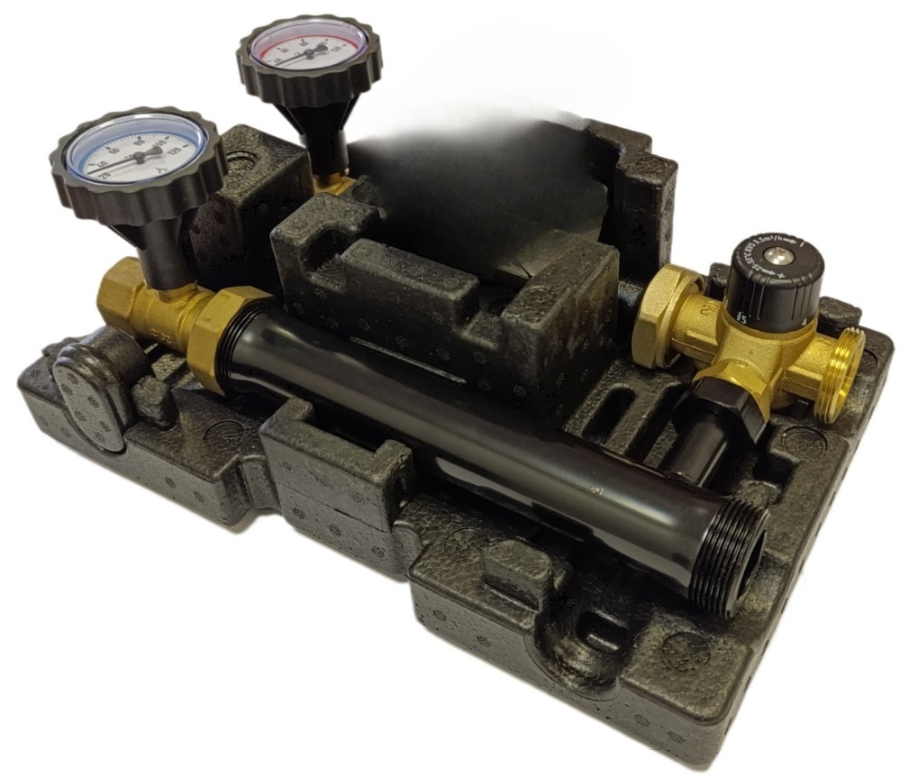 Насосный модуль HUCH EnTEC ECO 2 TK DN 25 без насоса, подача справа