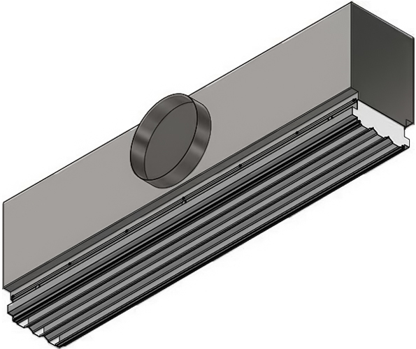 Камера статического давления Sysimple PB-A-Line-IN-25-3/1000-D200