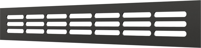 Металлическая ERA 3004DP AL Matt black