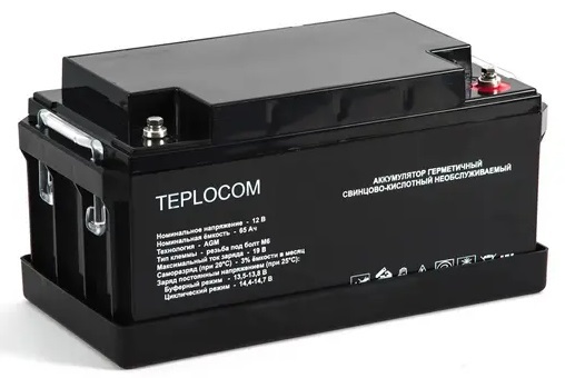 Аксессуар для отопления Teplocom АКБ 12В 65Ач