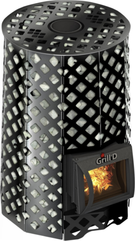 Дровяная печь Grill'D Violet Romb Short