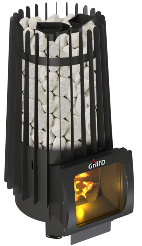 Дровяная печь Grill'D Cometa Vega 180 Short Window Max Pro