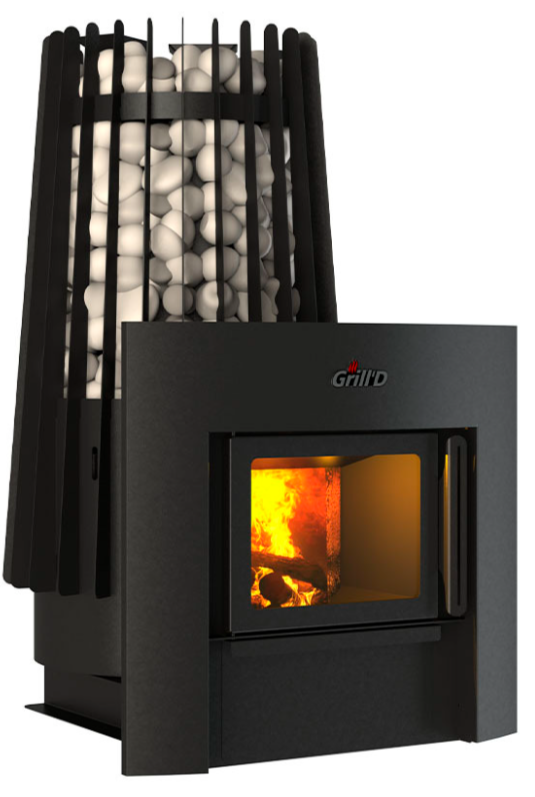 Дровяная печь Grill'D Cometa Vega 180 Window Pro