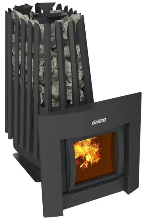 Дровяная печь Grill'D Cometa Vega 350 Window Max Pro