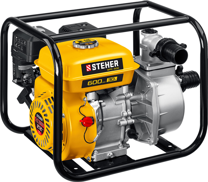 Бензиновая STEHER WPC-600